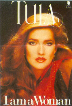 Cossey on the cover of her 1982 autobiography, Tula: I am a Woman